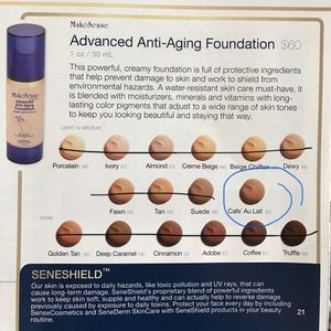 Senegence Anti-Aging Foundation Cafe Au Lait